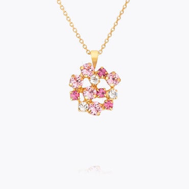 Kassandra Necklace Gold/ Pink Combo