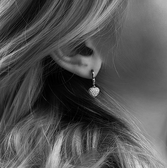 Chérie Earrings Silver