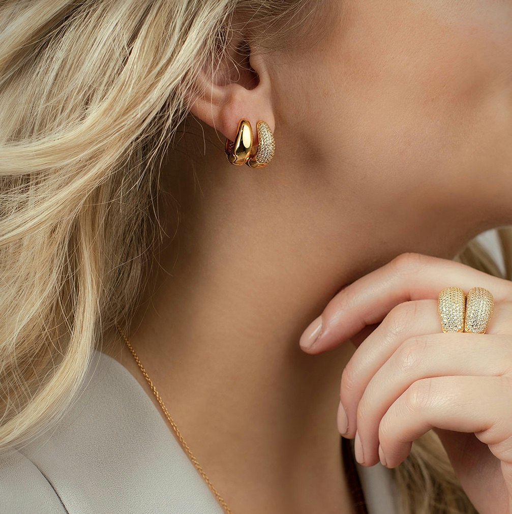 Odette Earrings Gold