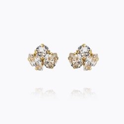 Ana Earrings Gold/ Crystal