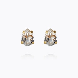 Superpetite Drop Earrings Gold/ Crystal