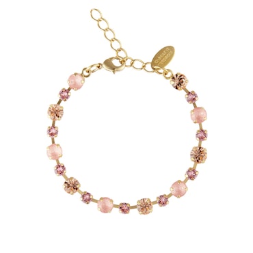 Calanthe Bracelet Gold/ Flamingo Combo