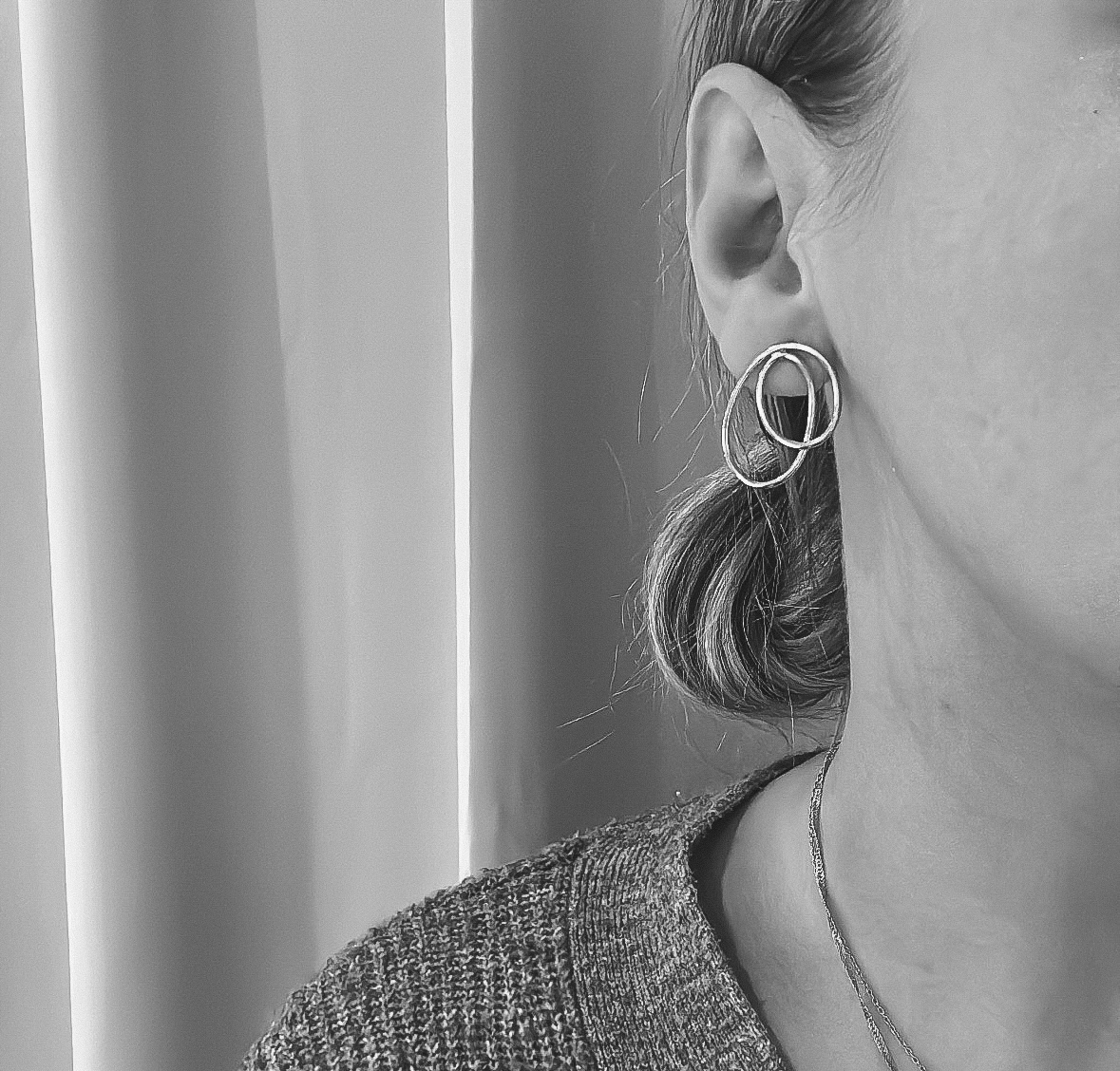 Blanche Earrings Silver