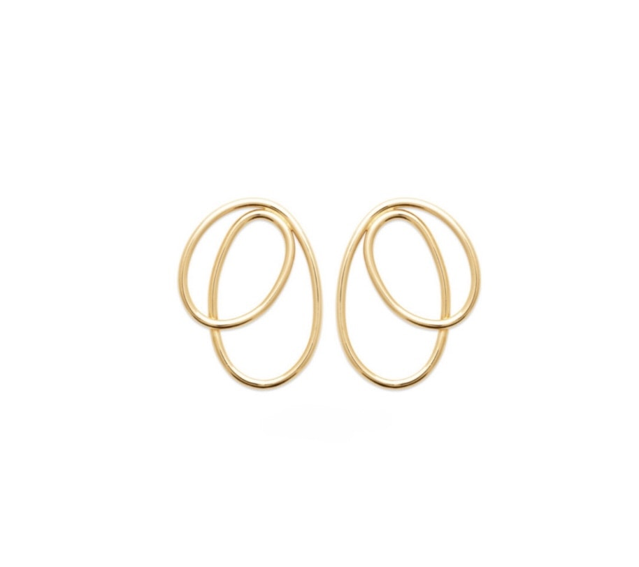 Blanche Earrings Gold