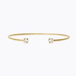 Evita Stud Bracelet Gold/ Crystal