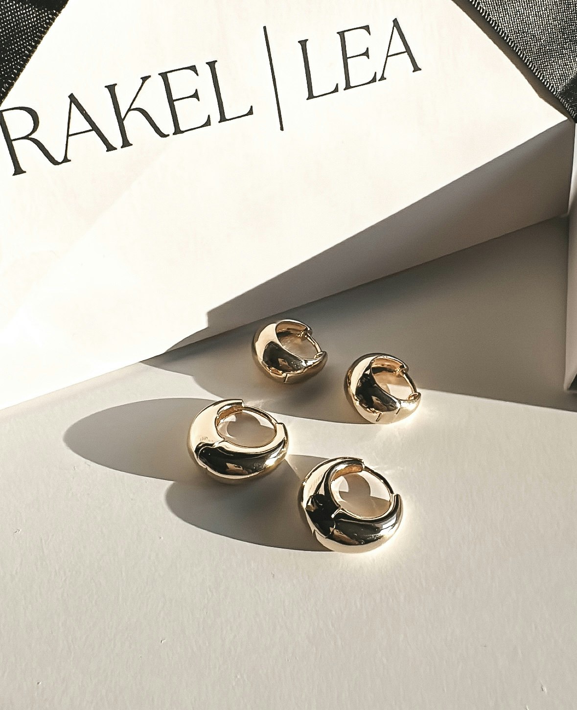 Chunky Hoops Gold