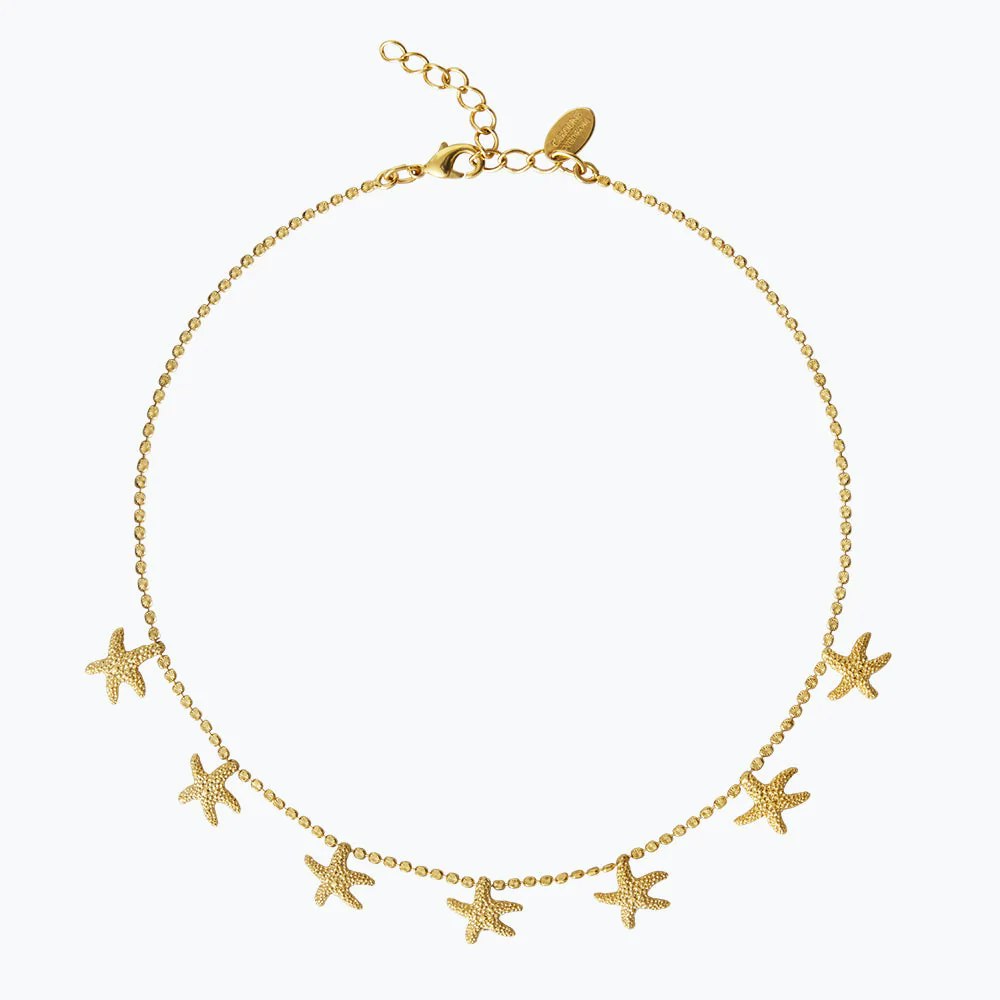 Sea Star Choker Gold