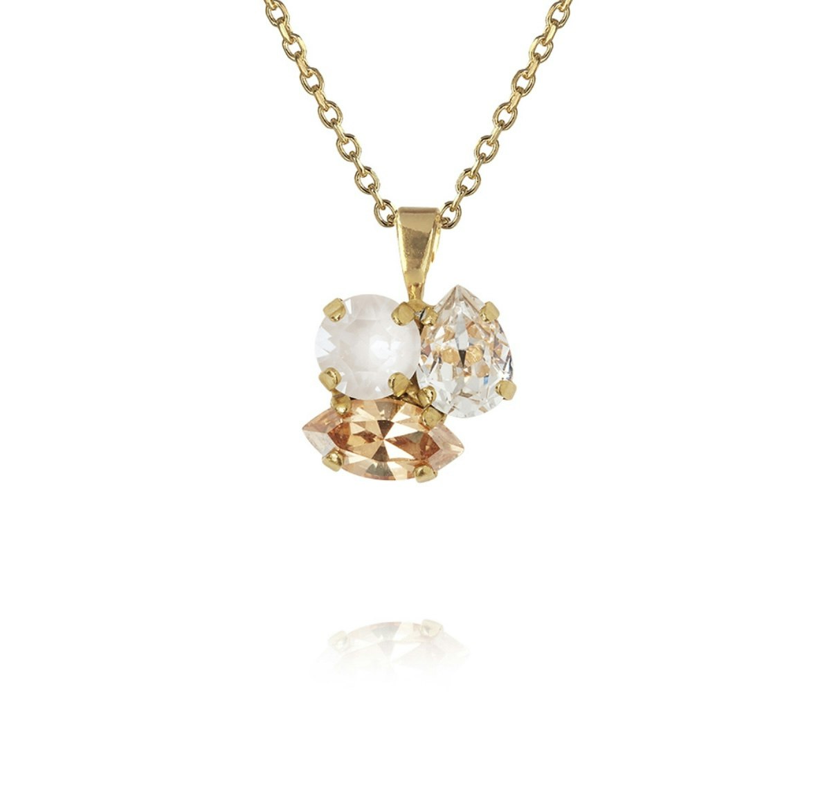 Ana Necklace Gold/ Golden Combo
