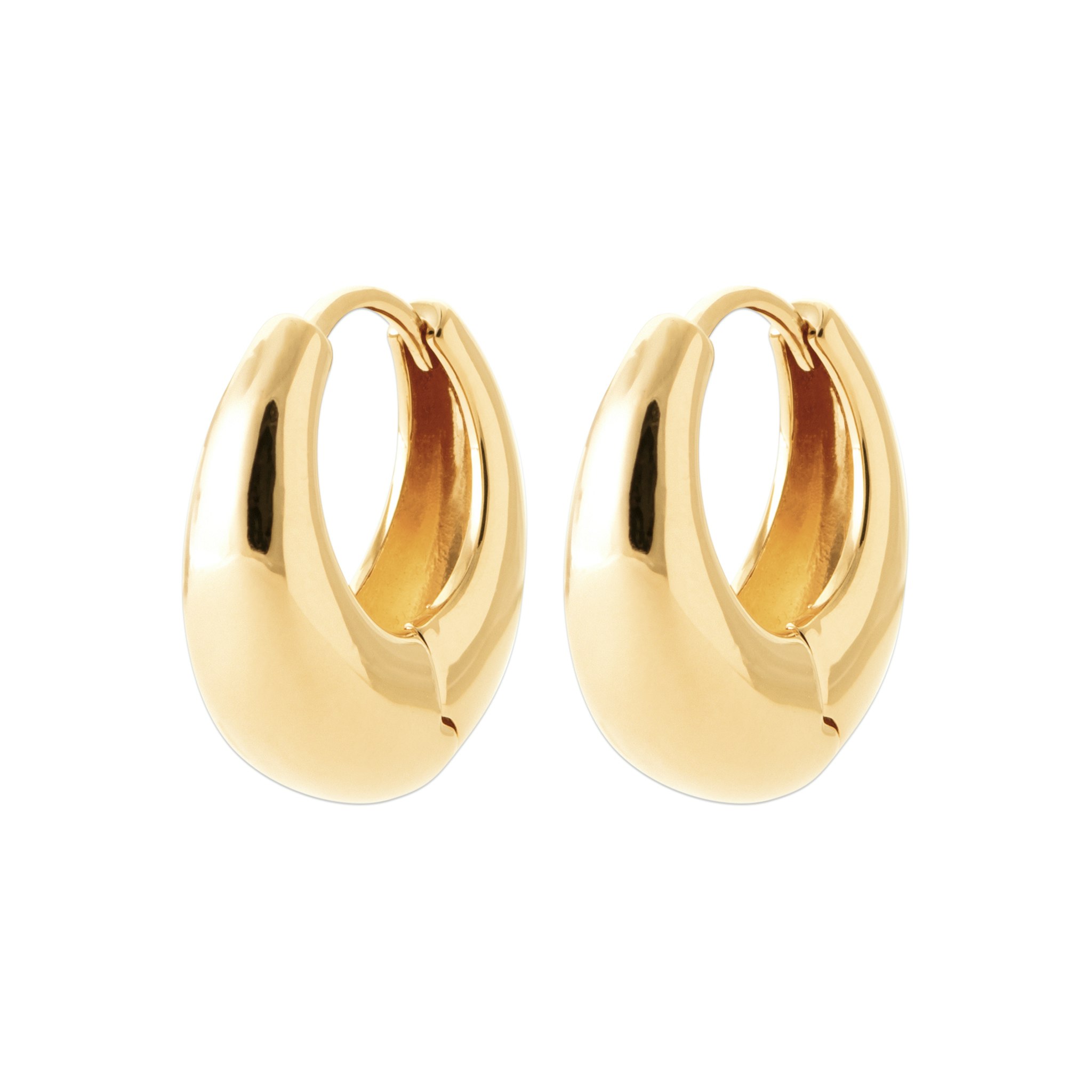 Chunky Hoops Gold