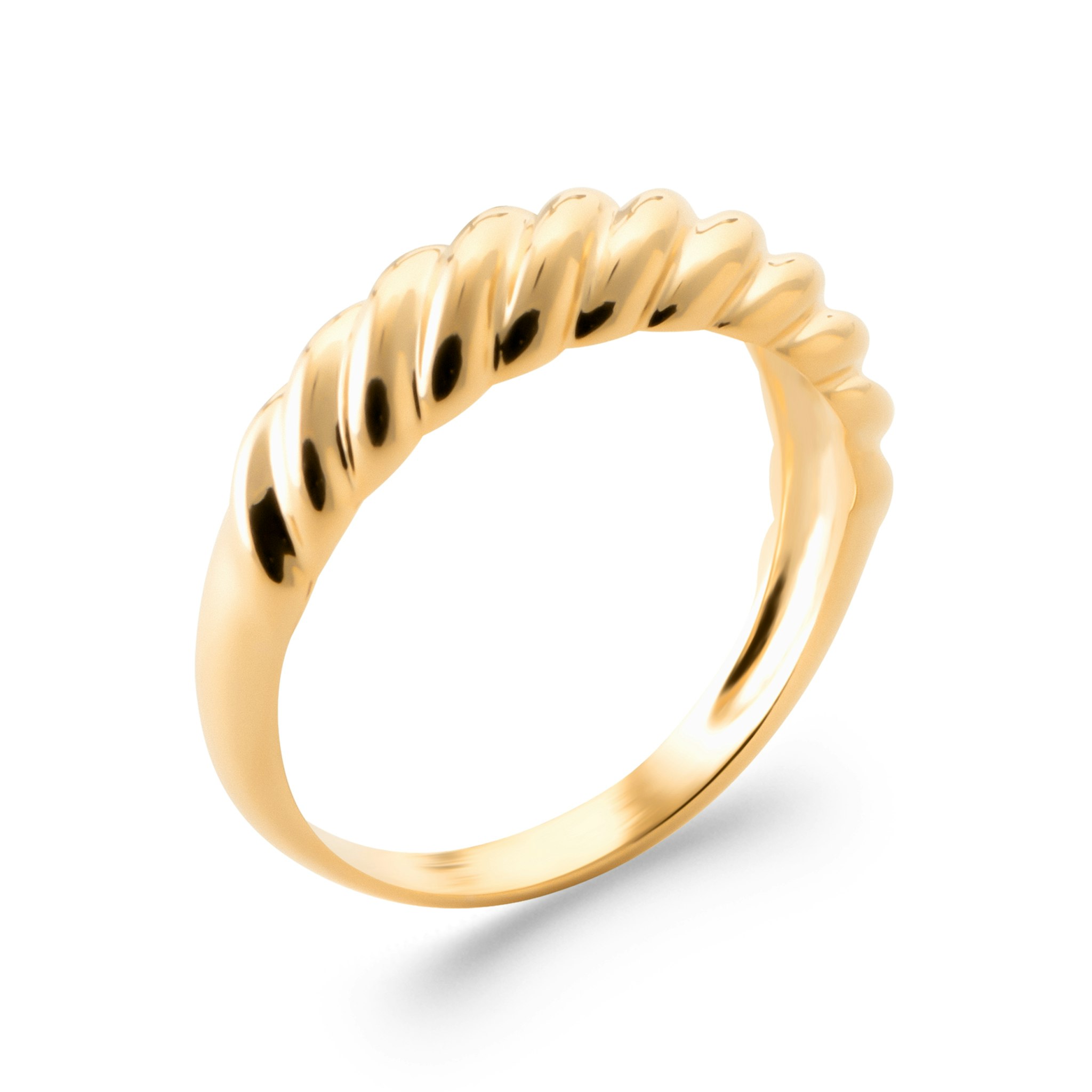Croissant Ring Gold