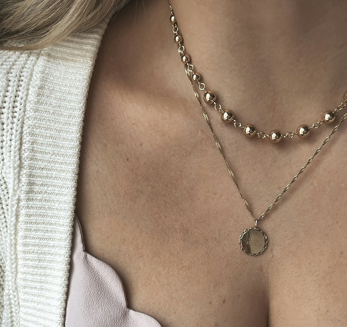 Grand Golden Globe Necklace