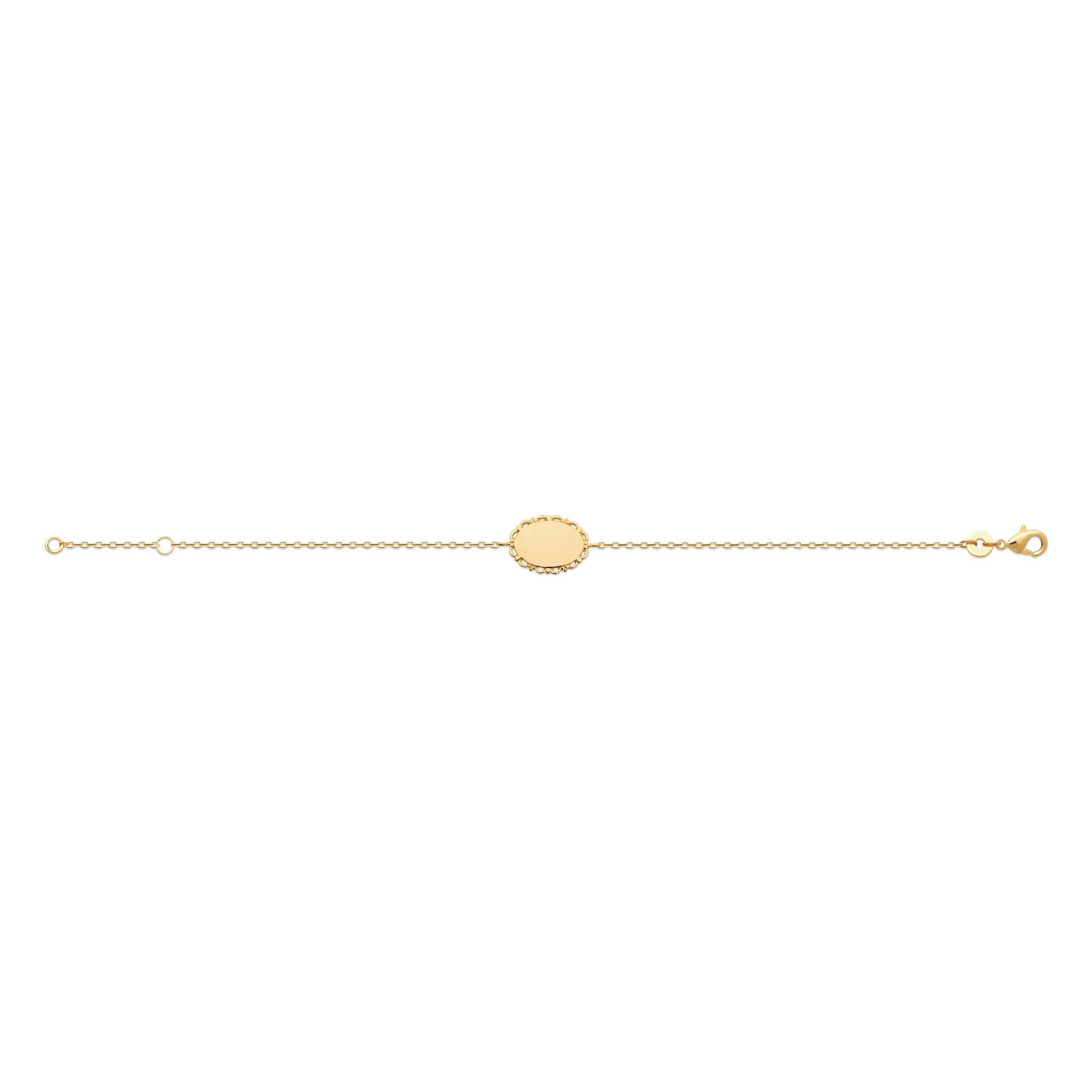 Claire Name Bracelet Gold