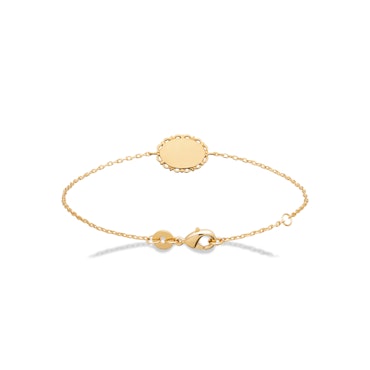 Claire Name Bracelet Gold