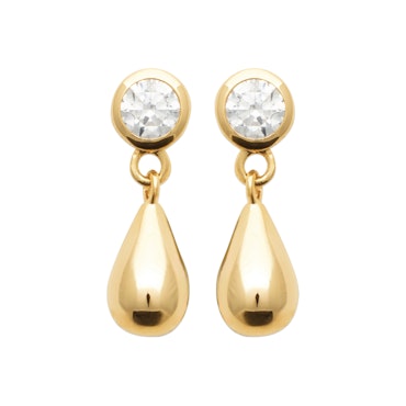 Adèle CZ Earrings Gold