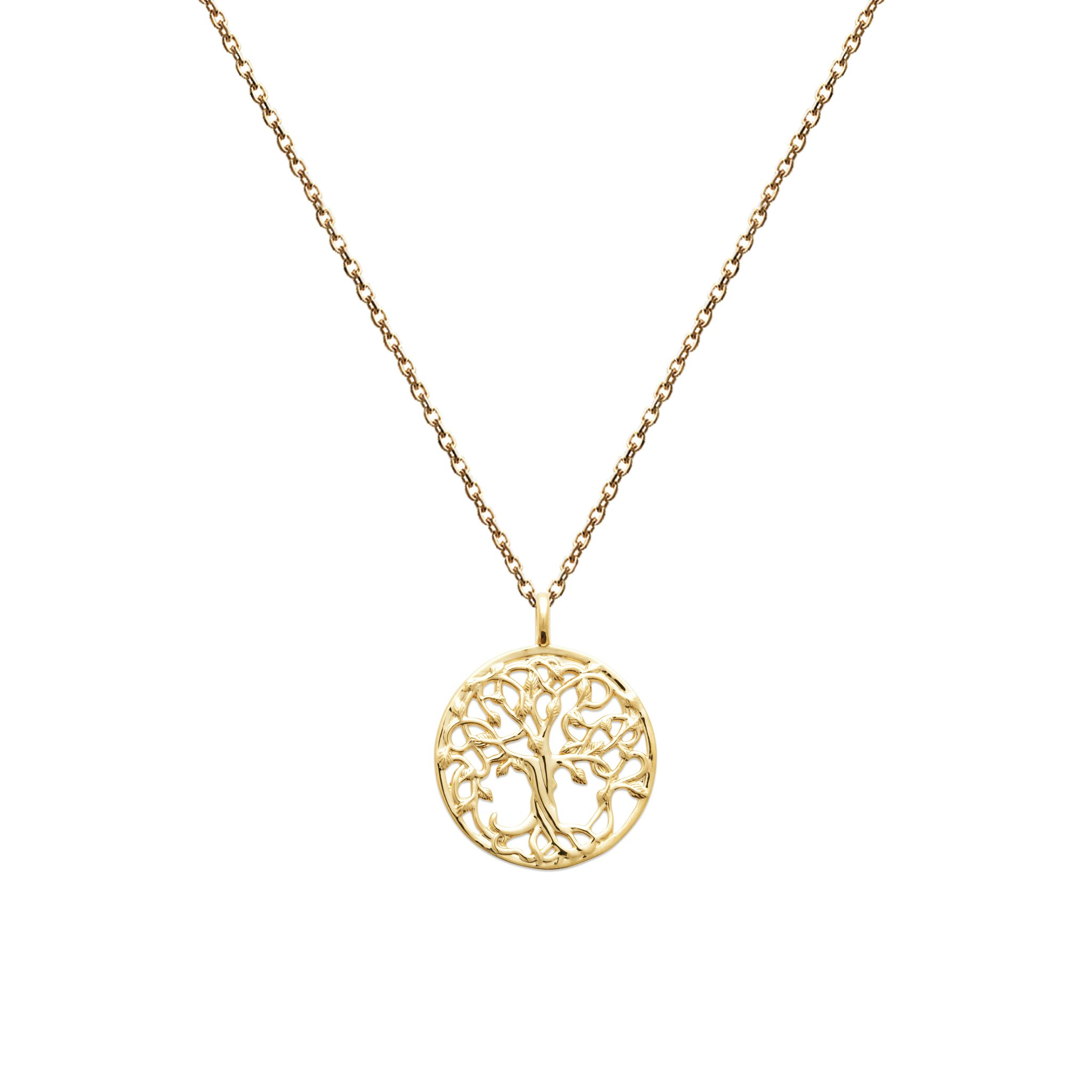 Tree Of Life Necklace Gold