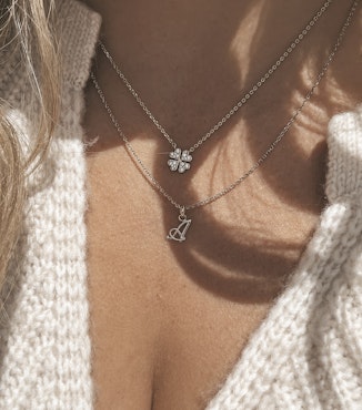 Letter C Pendant Gold