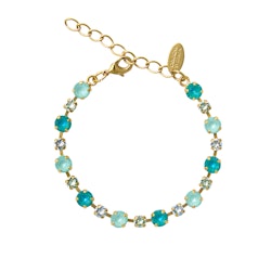 Calanthe Bracelet Gold/ Laguna Combo