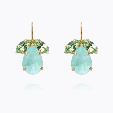 Timo Earrings Gold/Soft Mint Combo