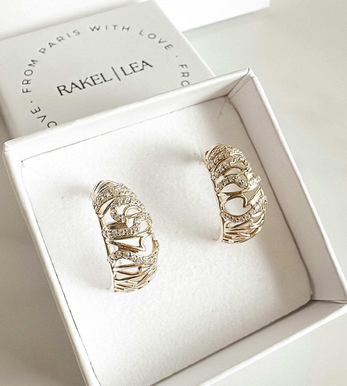 Blanche Earrings Gold