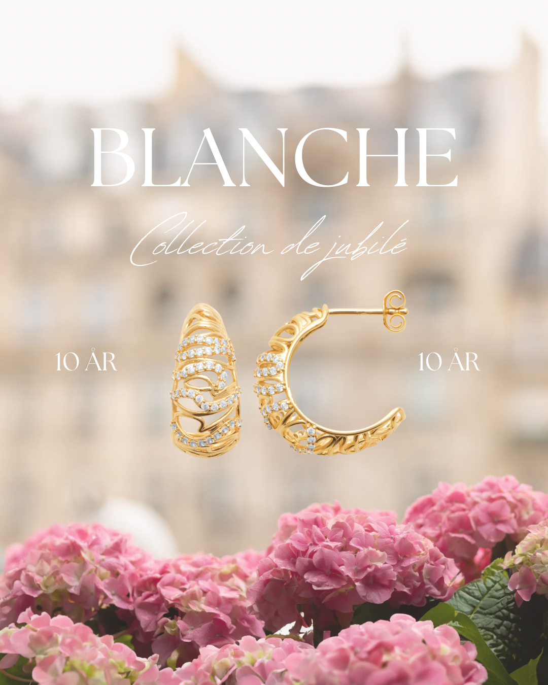 Blanche Earrings Gold
