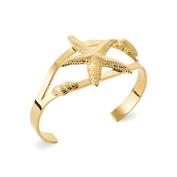 Seastar Bangle Gold PVD