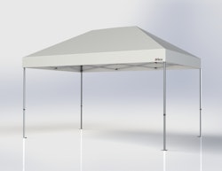 Popup Tält - 3x4,5 m - Stativ 40 mm med vit takduk