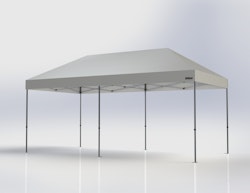 Popup Tält - 3x6 m - Stativ 40 mm med vit takduk