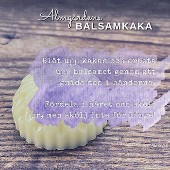 Balsamkaka, Lotion & Raklödder 3 in 1, 25 g, Lavendel #SISTA_CHANSEN