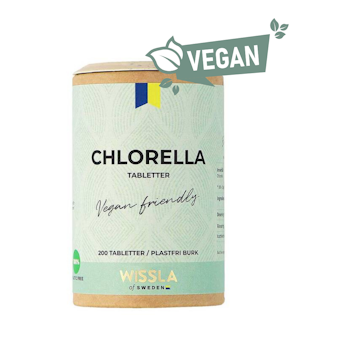 Chlorella, 200 tabletter