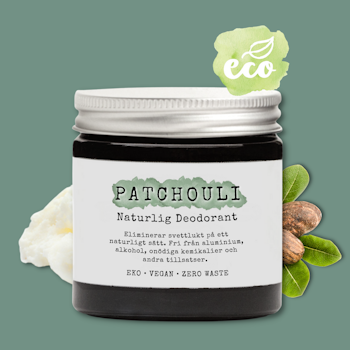 #UTGÅENDE Naturlig Deodorant Patchouli EKO