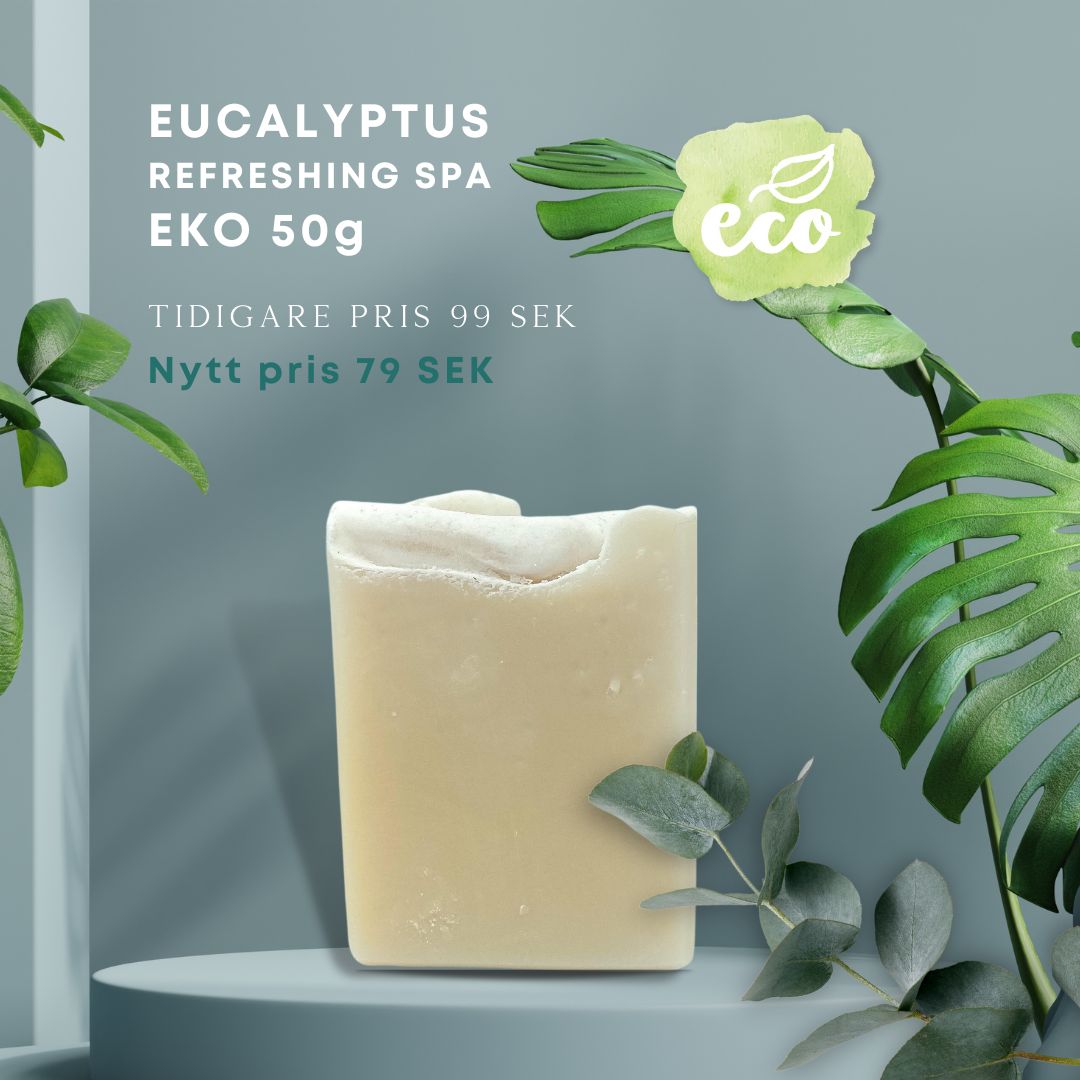 Eucalyptus Refreshing SPA Soap EKO, sista chansen!