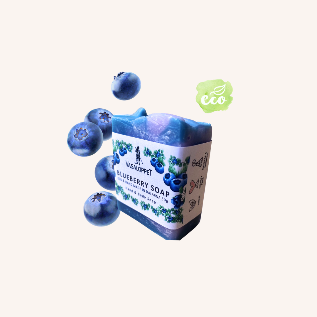 JUBILEUMSTVÅL; Blueberry ECO Hand & Body Soap