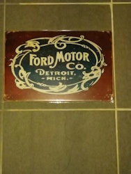 Kopia Plåtskylt Ford