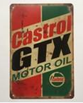 Plåtskylt Castrol GTX