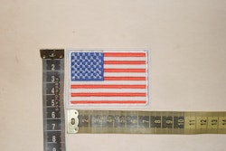 Tygmärke US Flag