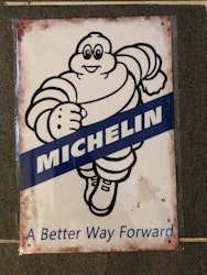 Plåtskylt Michelin