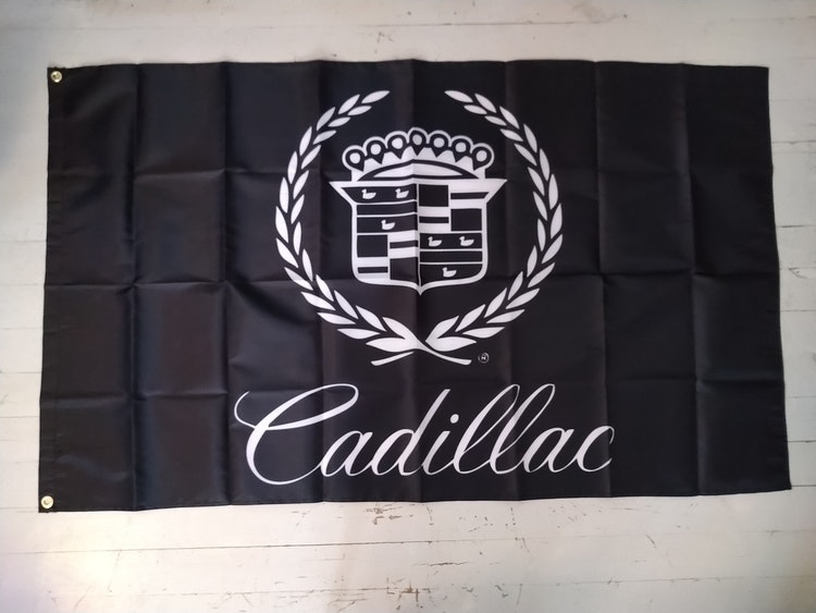 Flagga/Väggbonad Cadillac