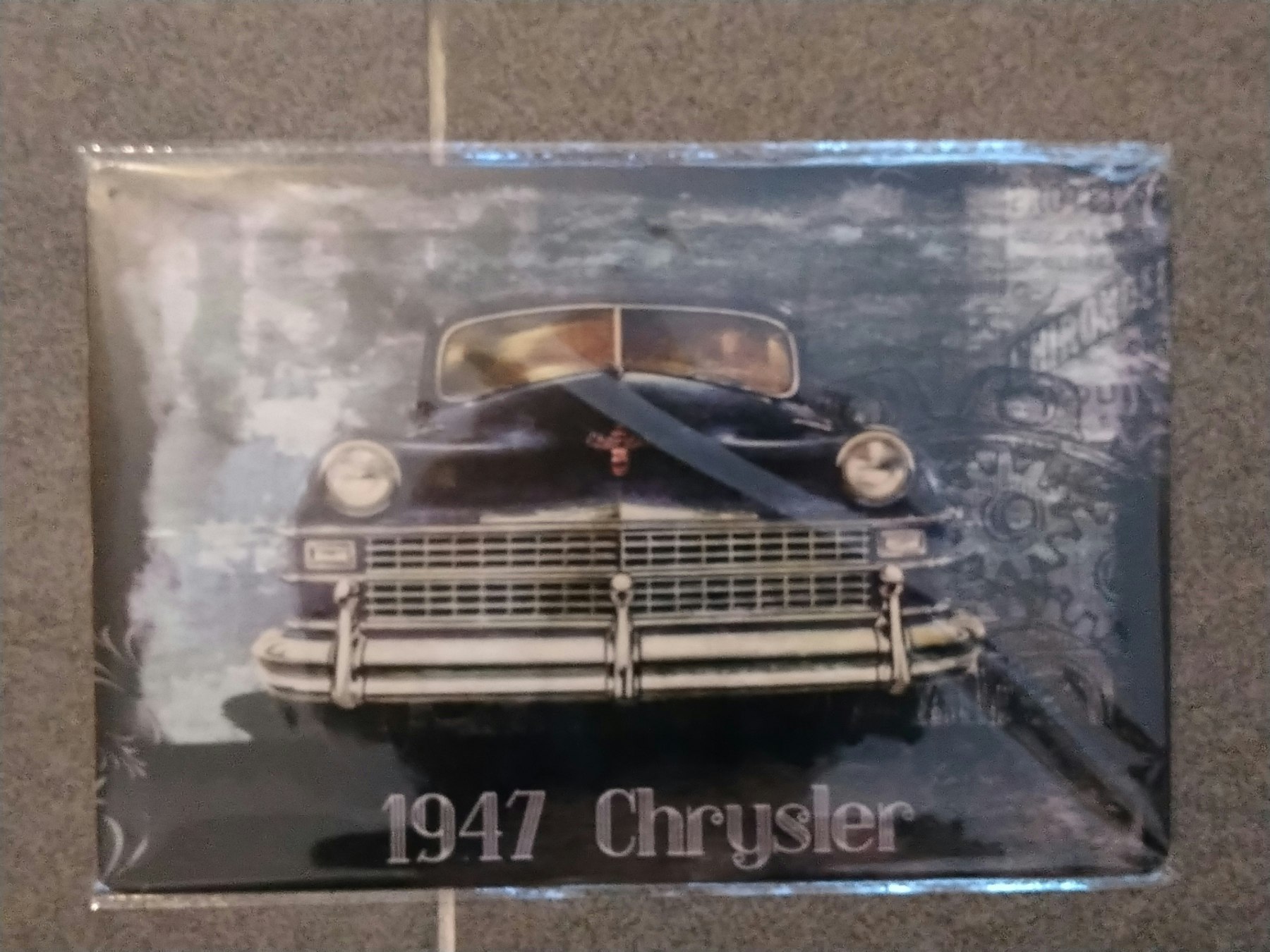 Plåtskylt chrysler