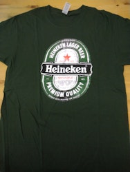 T-shirt Vintage Heineken Grön