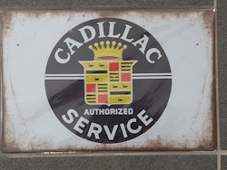 Plåtskylt Cadillac
