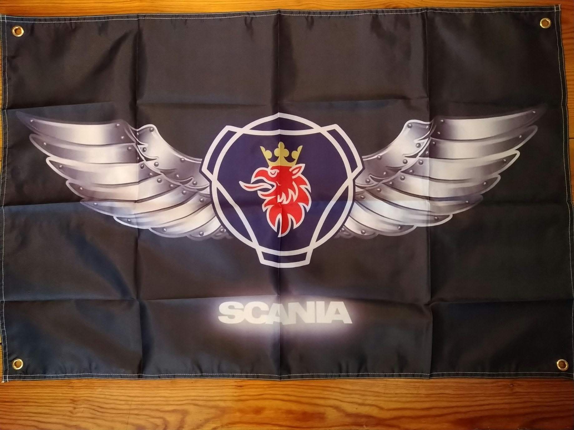 Flagga/Väggbonad Scania