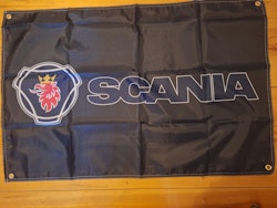 Flagga/Väggbonad Scania