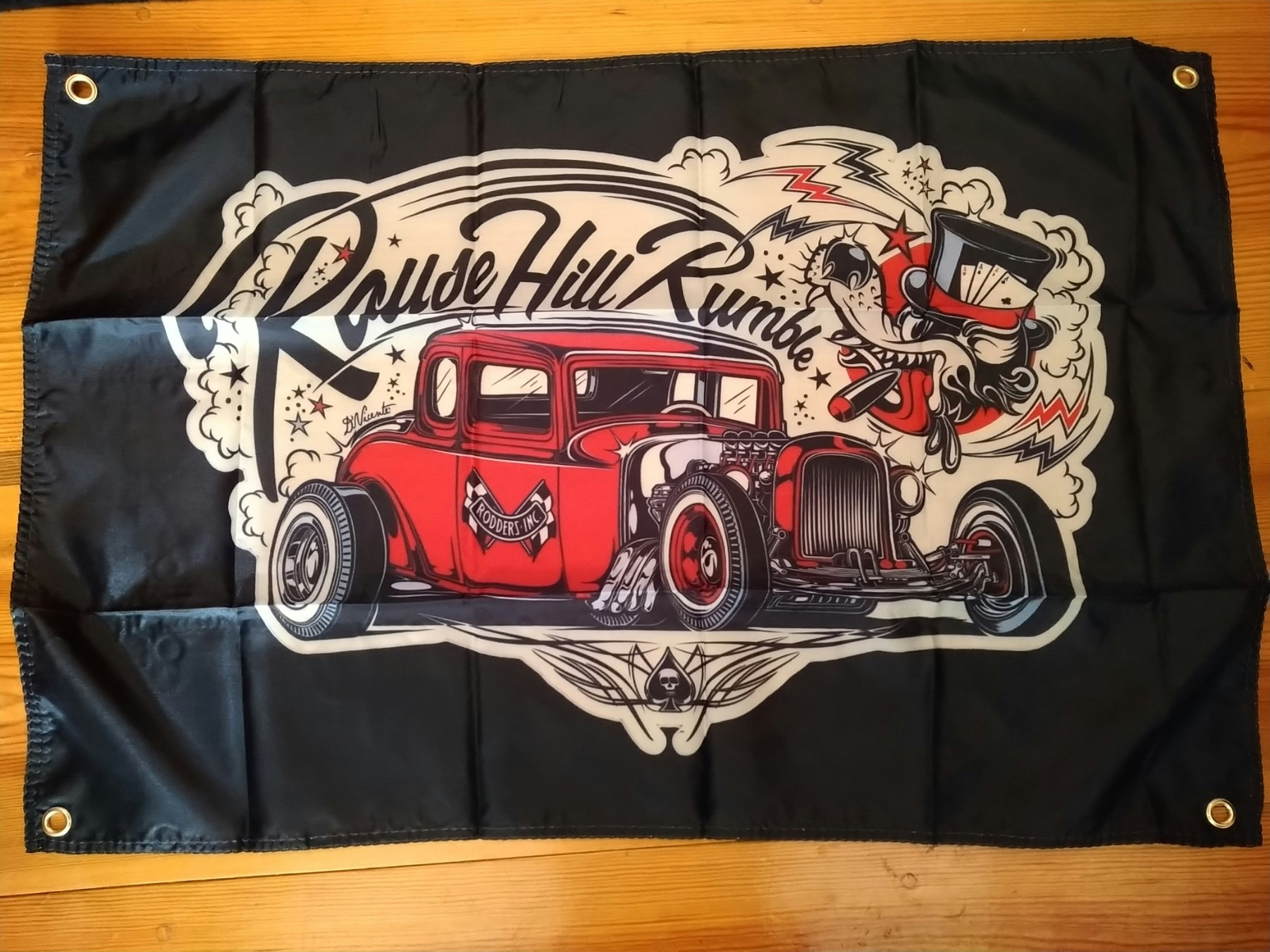 Flagga/Väggbonad Rodders Inc.60x90 cm