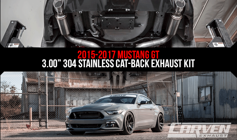 Ford Mustang GT Complete CAT-BACK KIT