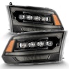 #880557 09-18 Ram Truck NOVA-Series (5th Gen 2500 G2 Style) LED Projector Headlights Alpha-Black