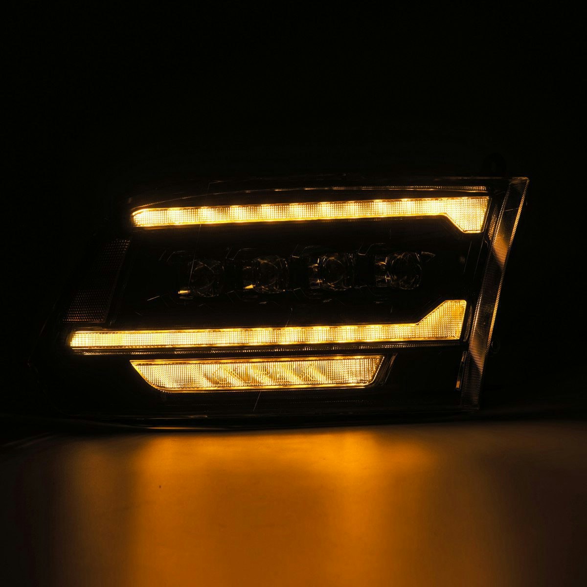 Alpharex 09-18 Ram Truck NOVA-Series LED Projector Headlights