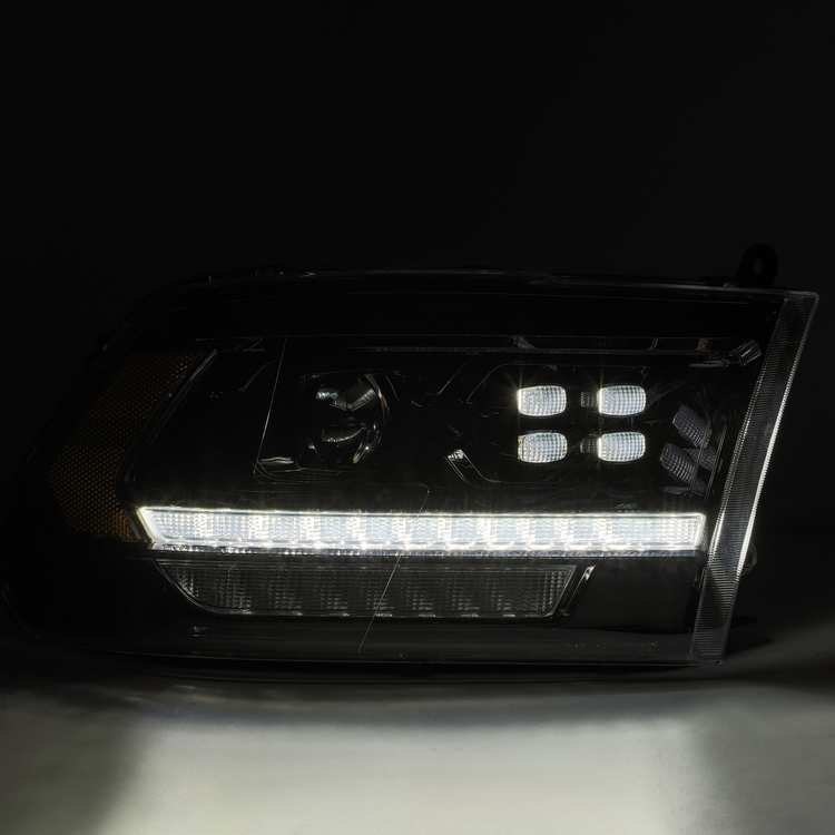 09-18 Ram Truck LUXX-Series LED Projector Headlights - West Coast Parts