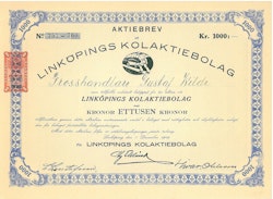 Linköpings Kol AB, 100 kr