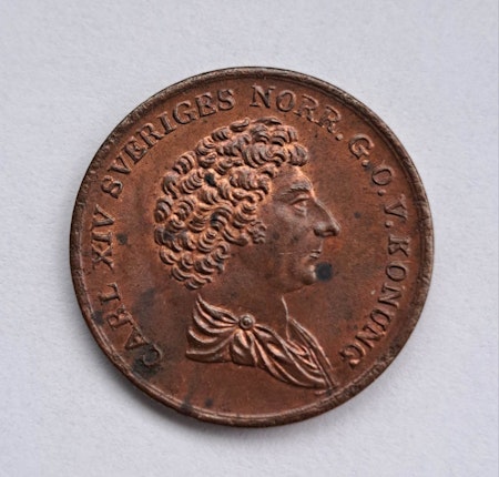 Karl XIV Johan 1/6 Skilling Banco 1832