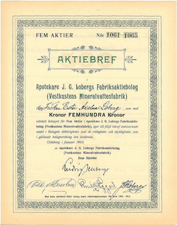Apotekare J.G. Lobergs Fabriks AB